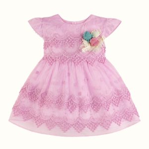 Children's Lace Dress - ZAH-1296