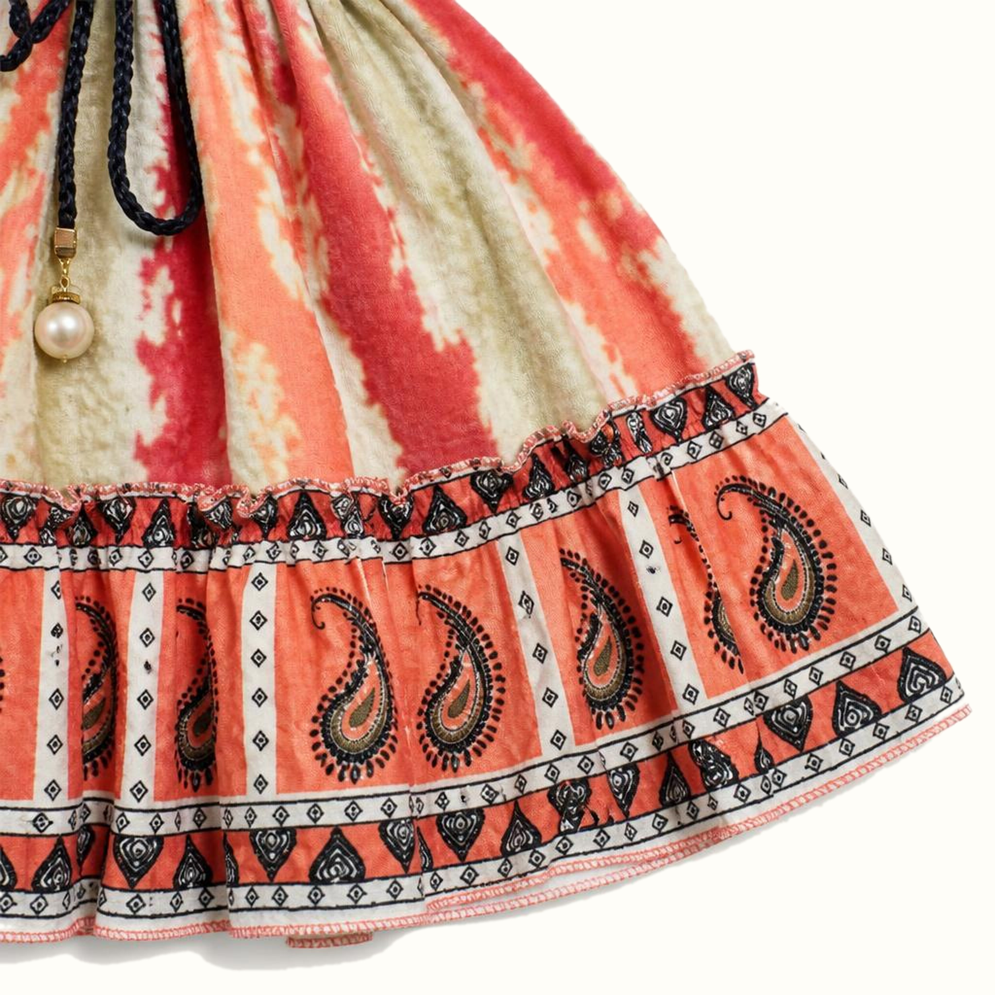 Girls' Lace-Trim Dress - ZAH-1303