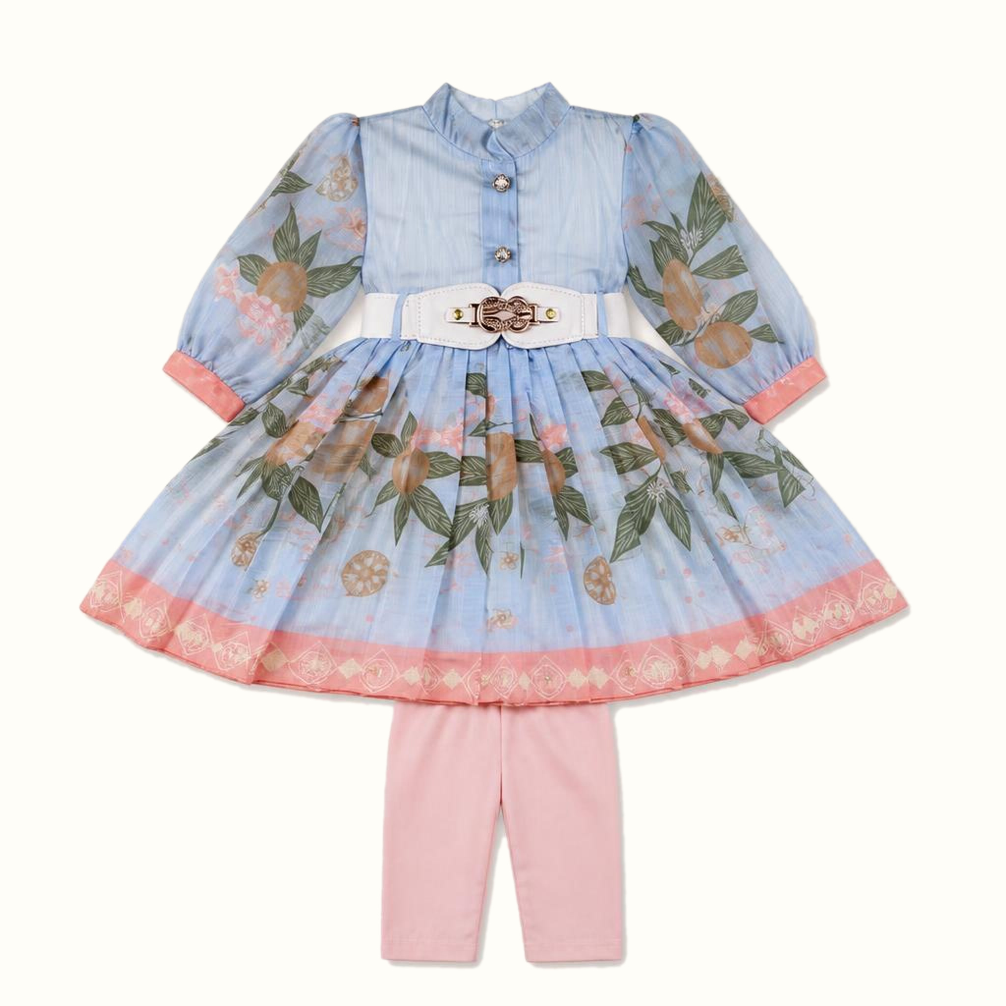 Girls' Floral Dress - ZAH-1333A