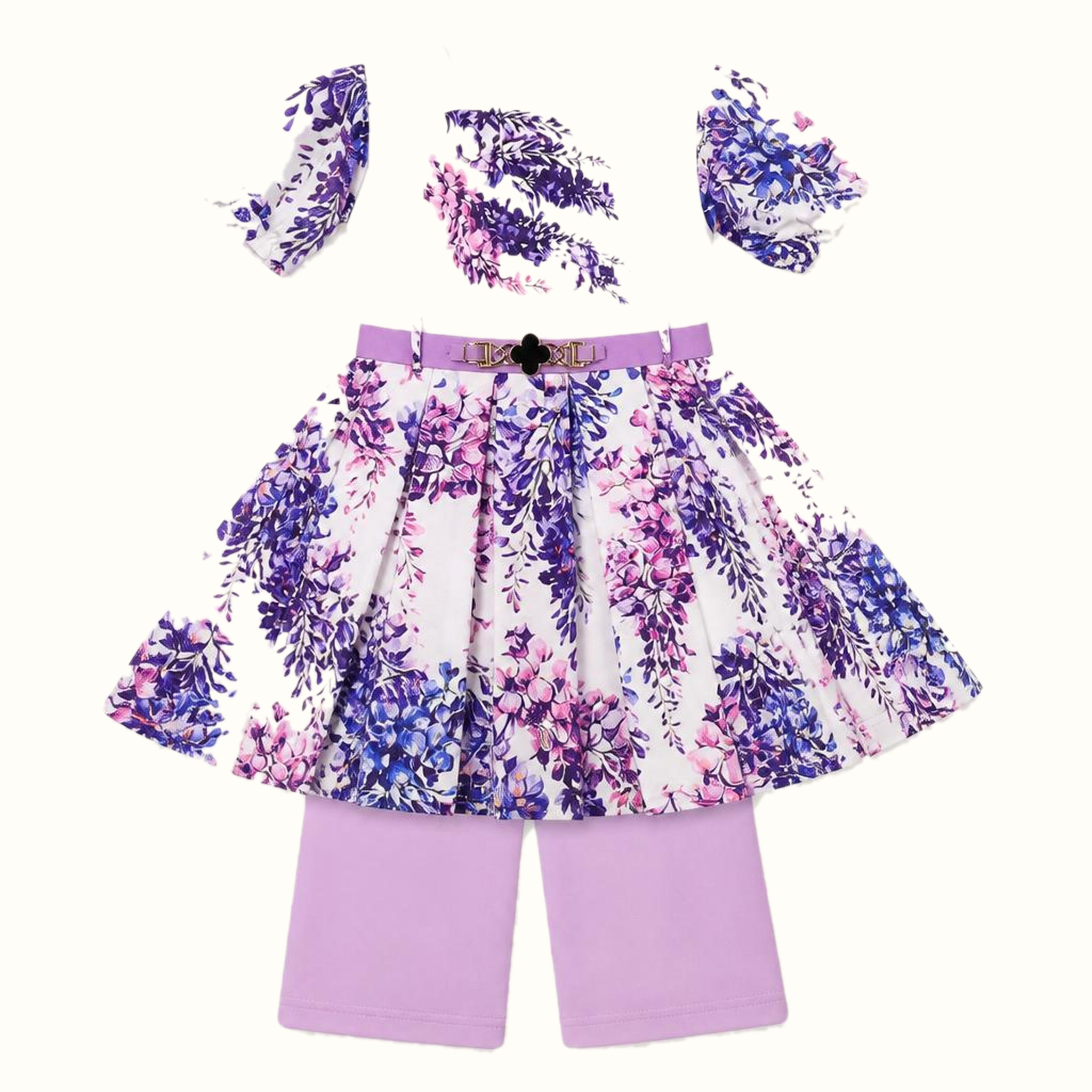 Girls' Floral Dress - ZAH-1343