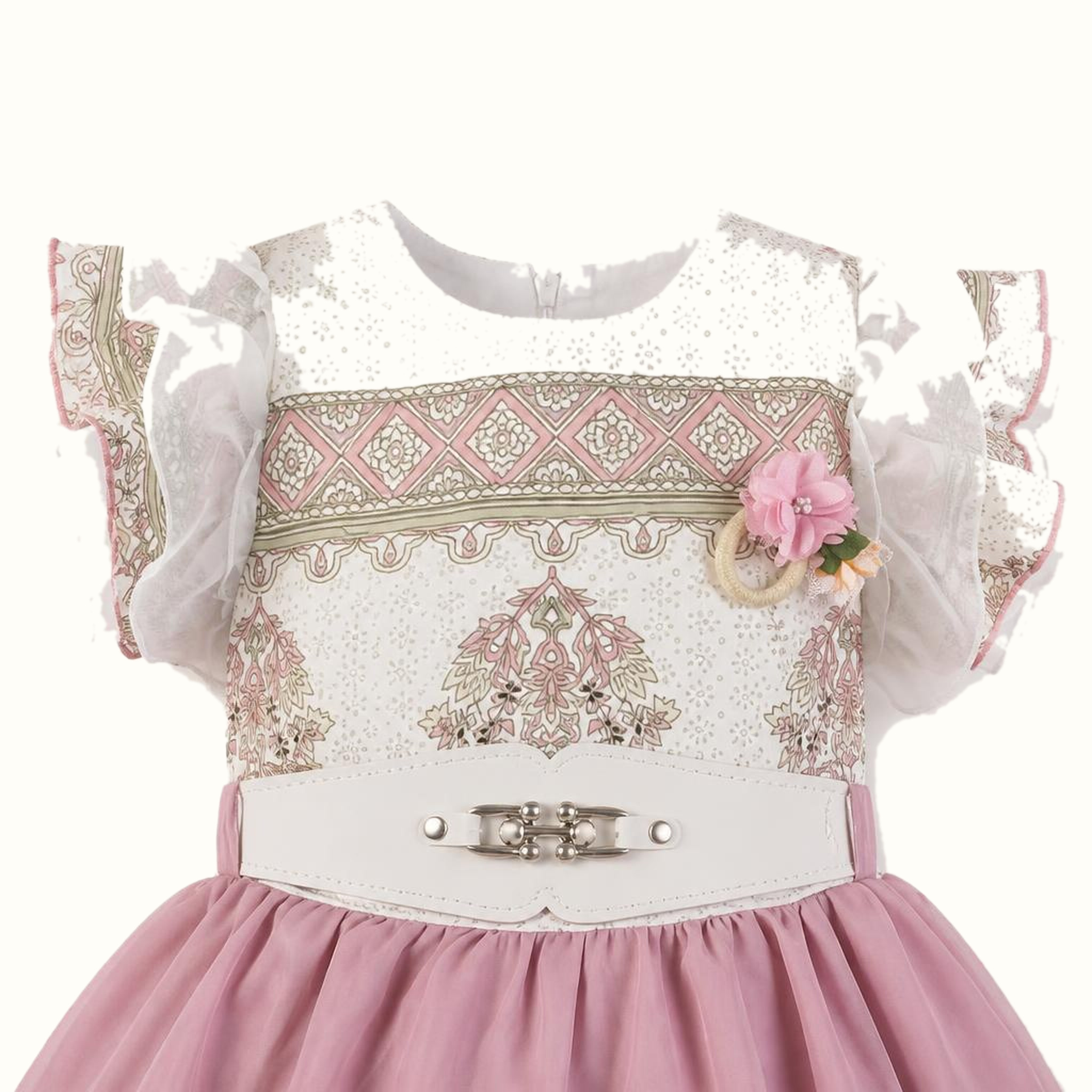 Girls' Ruffle Dress - ZAH-1359B