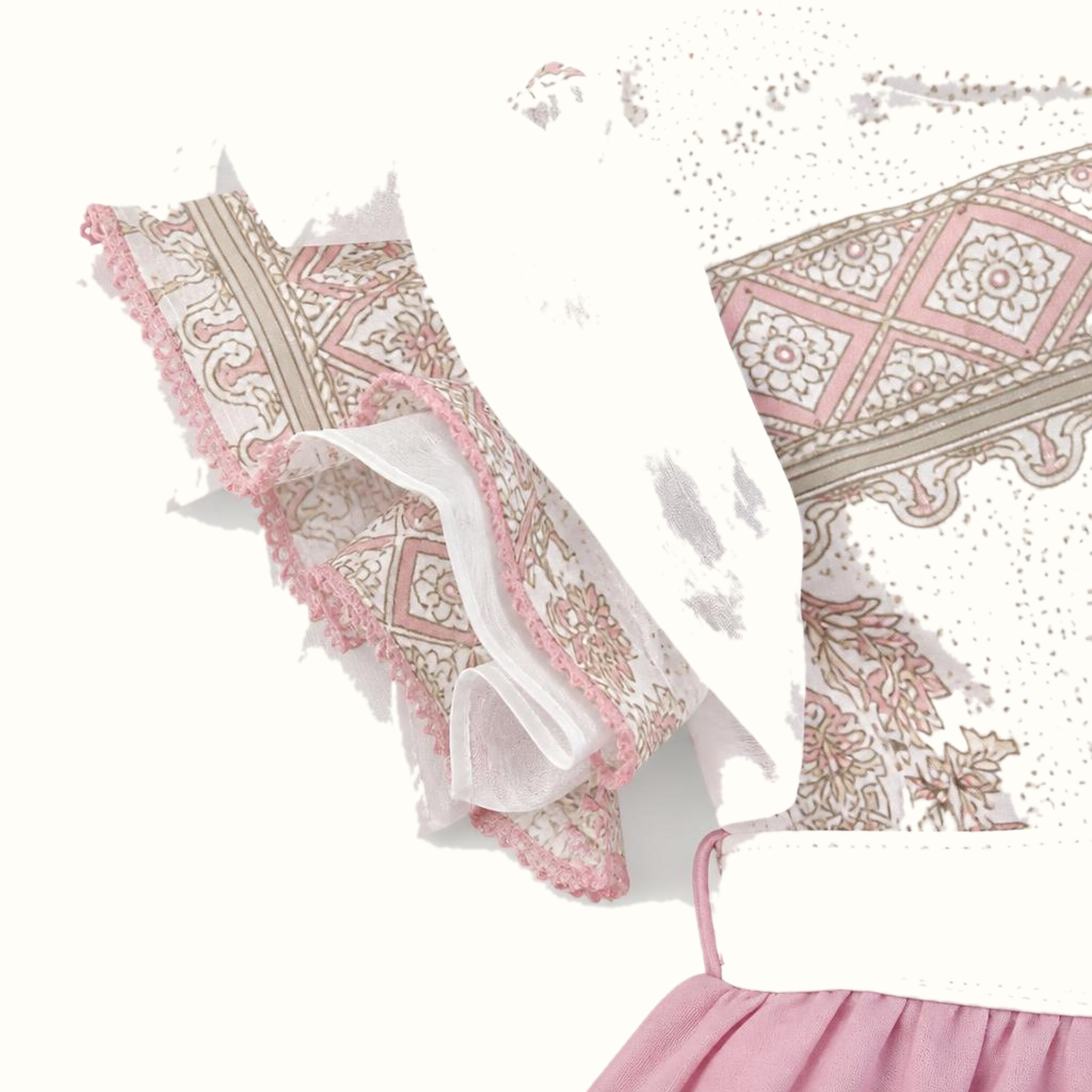 Girls' Ruffle Dress - ZAH-1359B