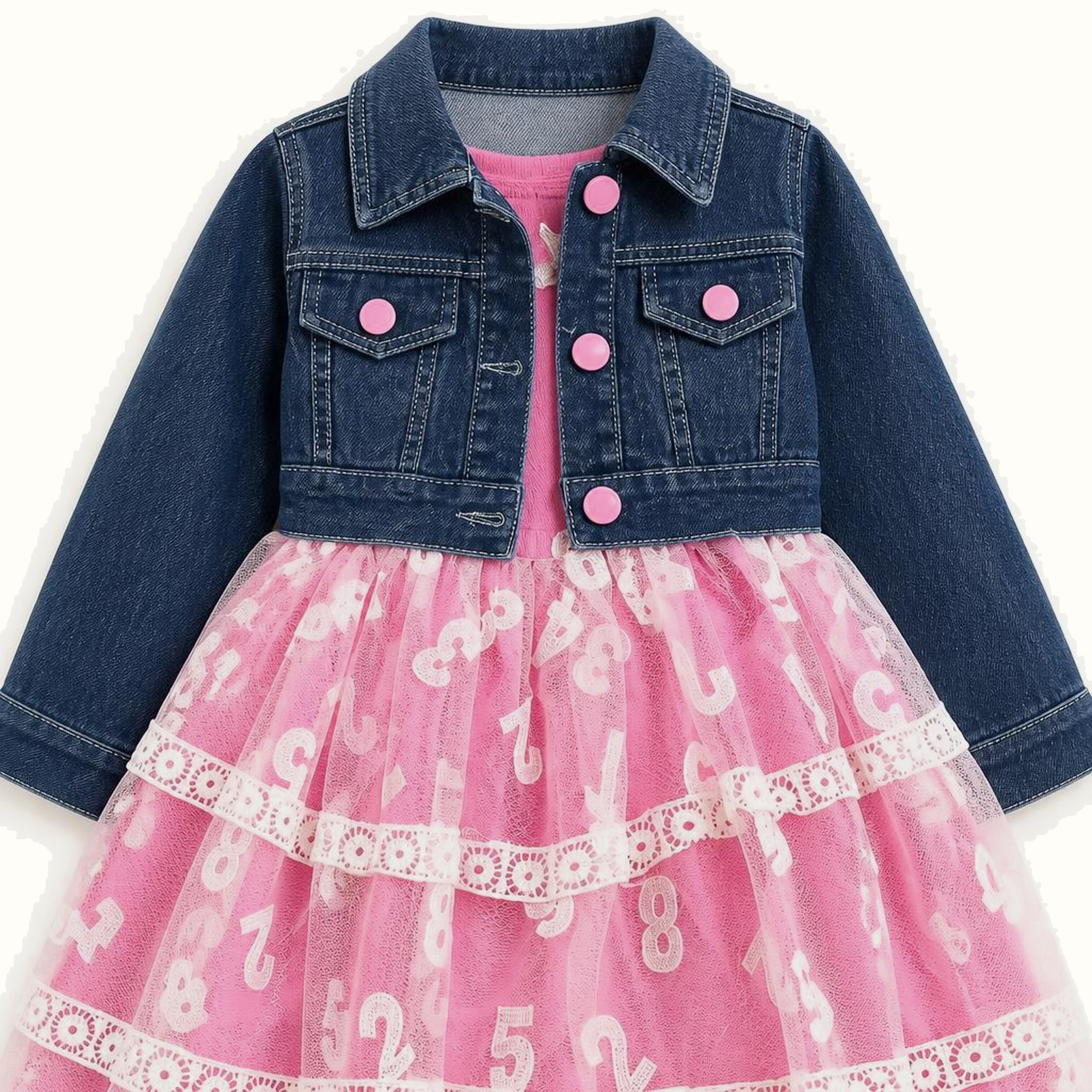 Fashion Children's Dress Set - ZAH-1426