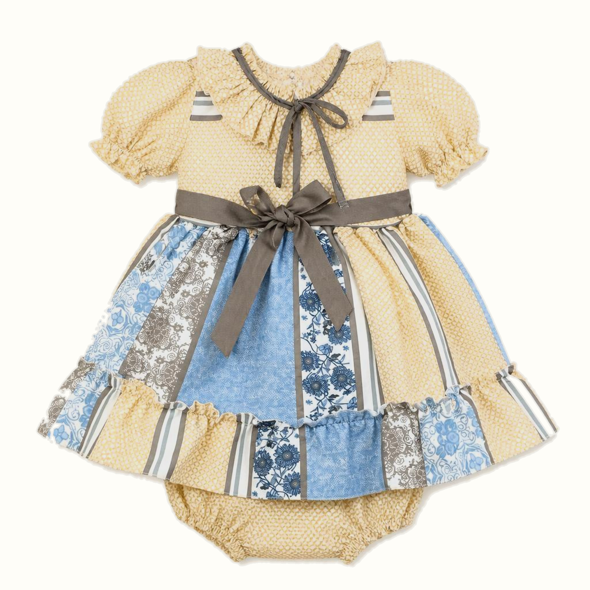 Children's Patchwork Dress - ZAH-1459