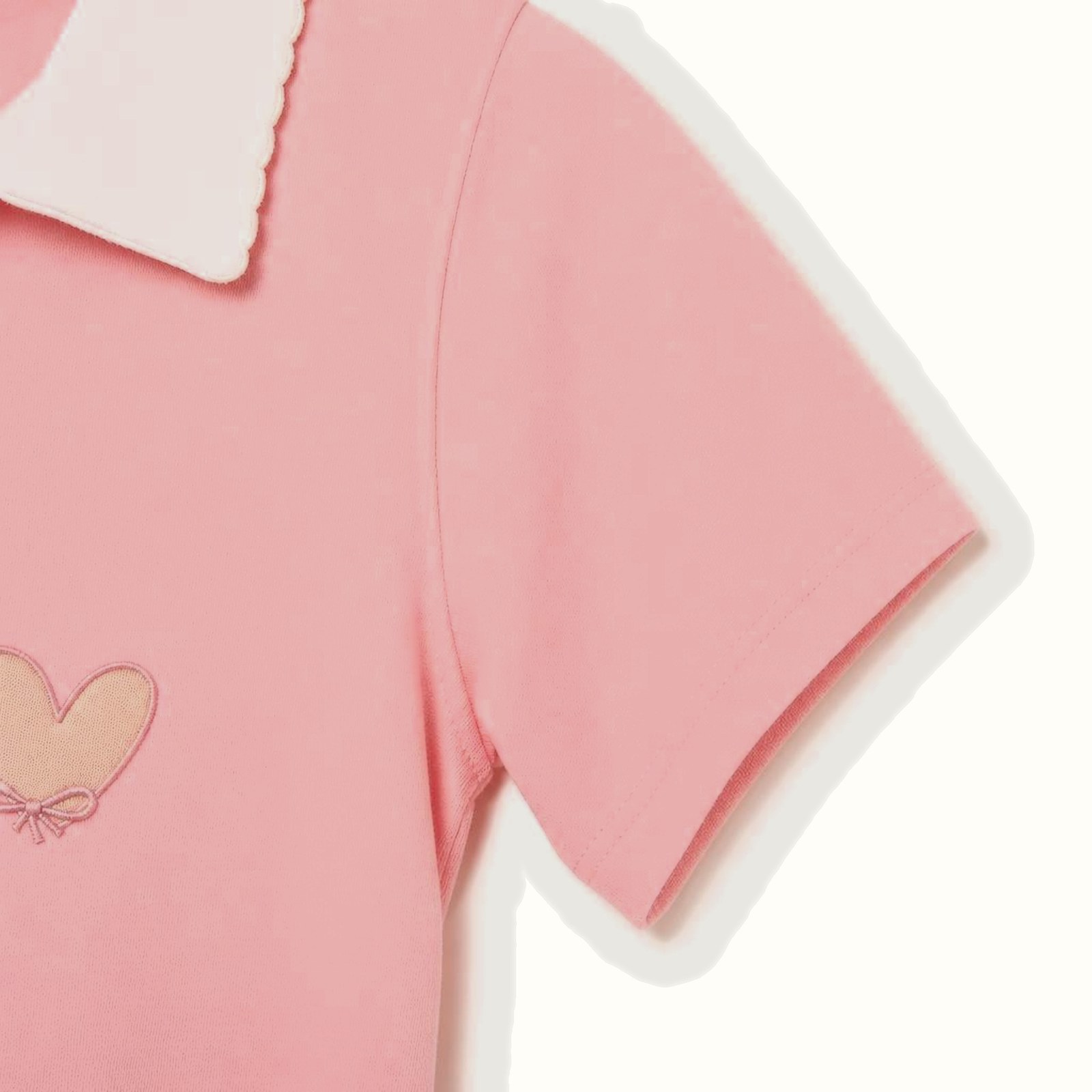 Children's Pink Short Sleeve Set - 1096