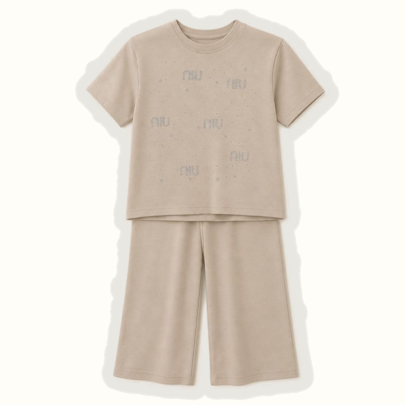 Children's Pink Short Sleeve Set - BX-1156
