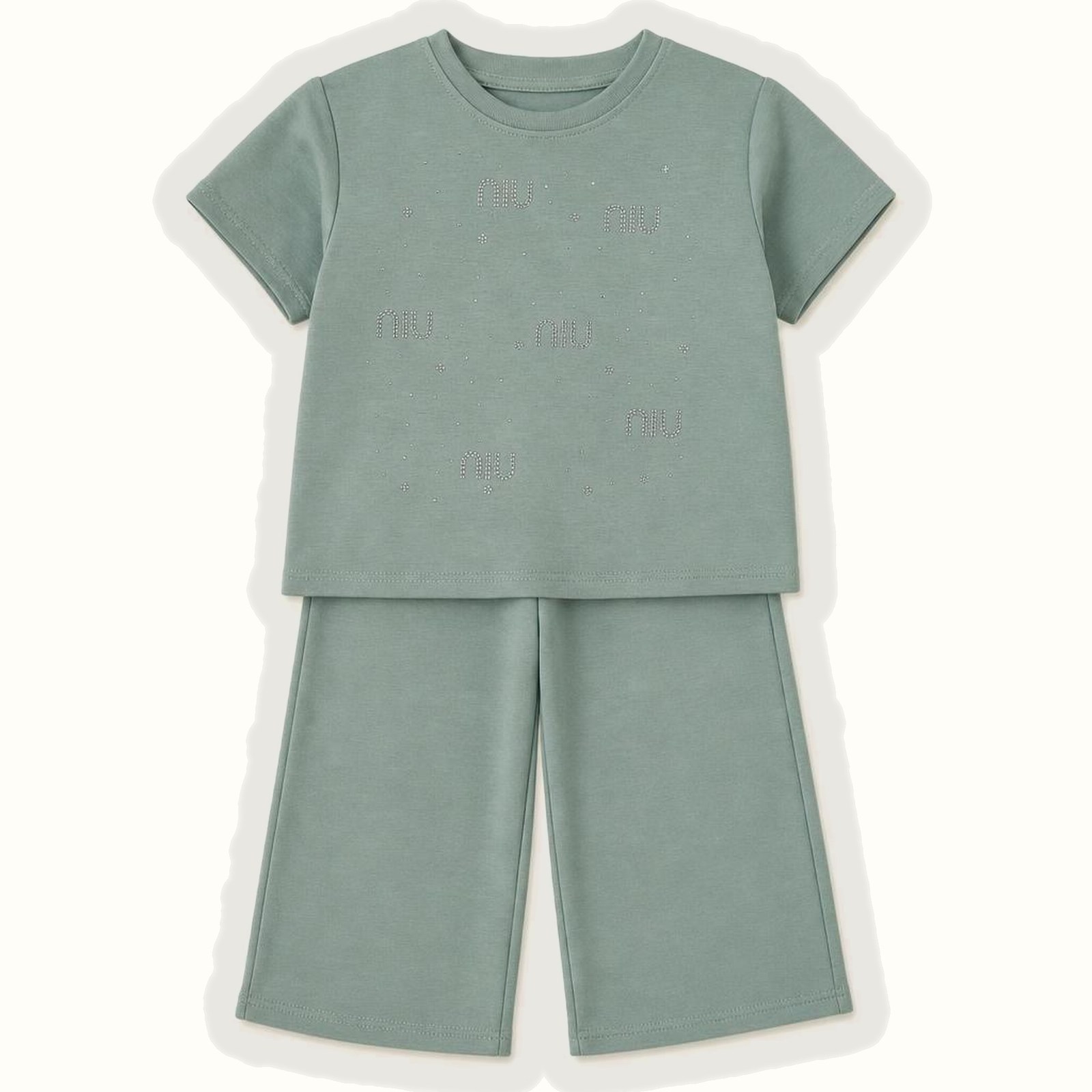 Children's Pink Short Sleeve Set - BX-1156