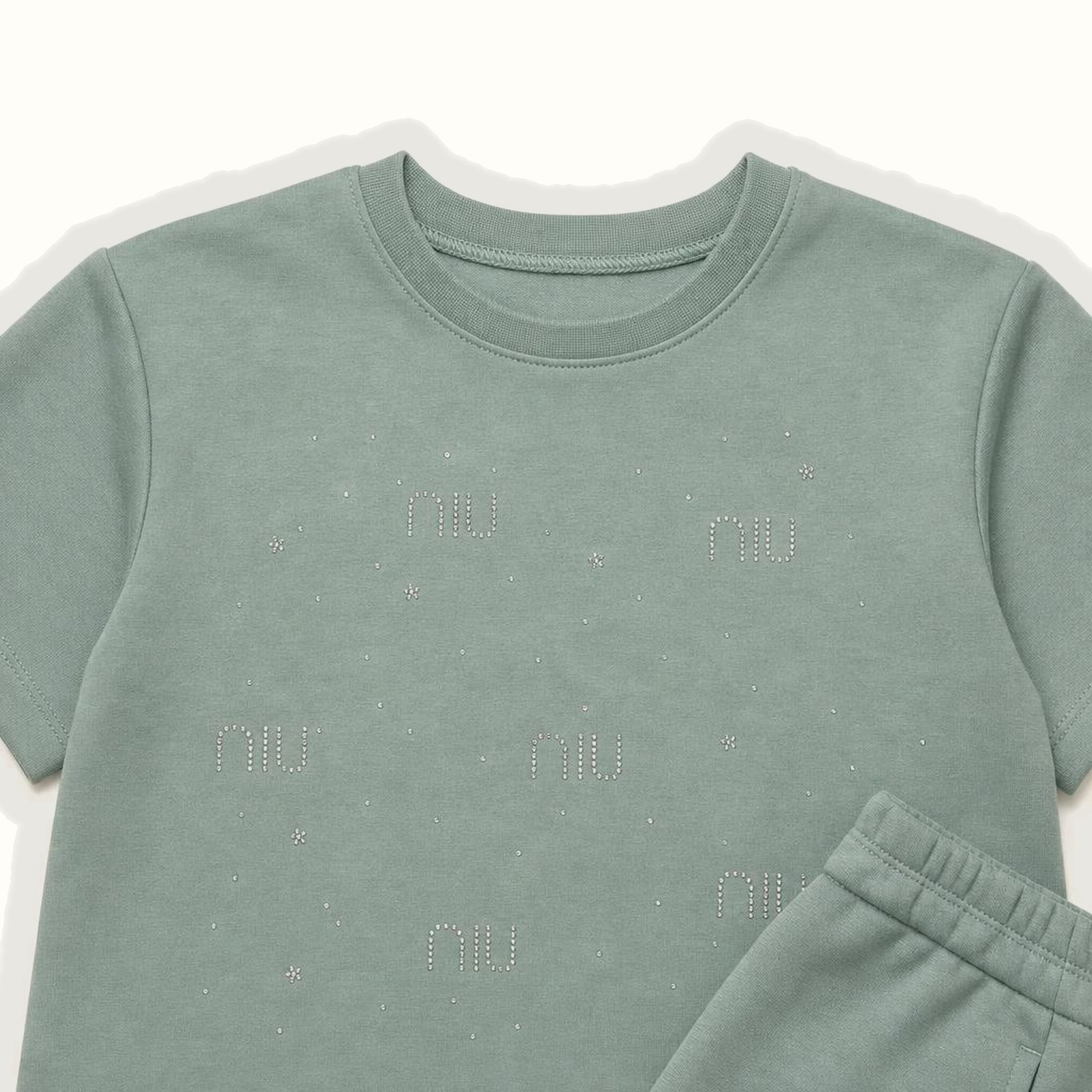 Children's Pink Short Sleeve Set - BX-1156