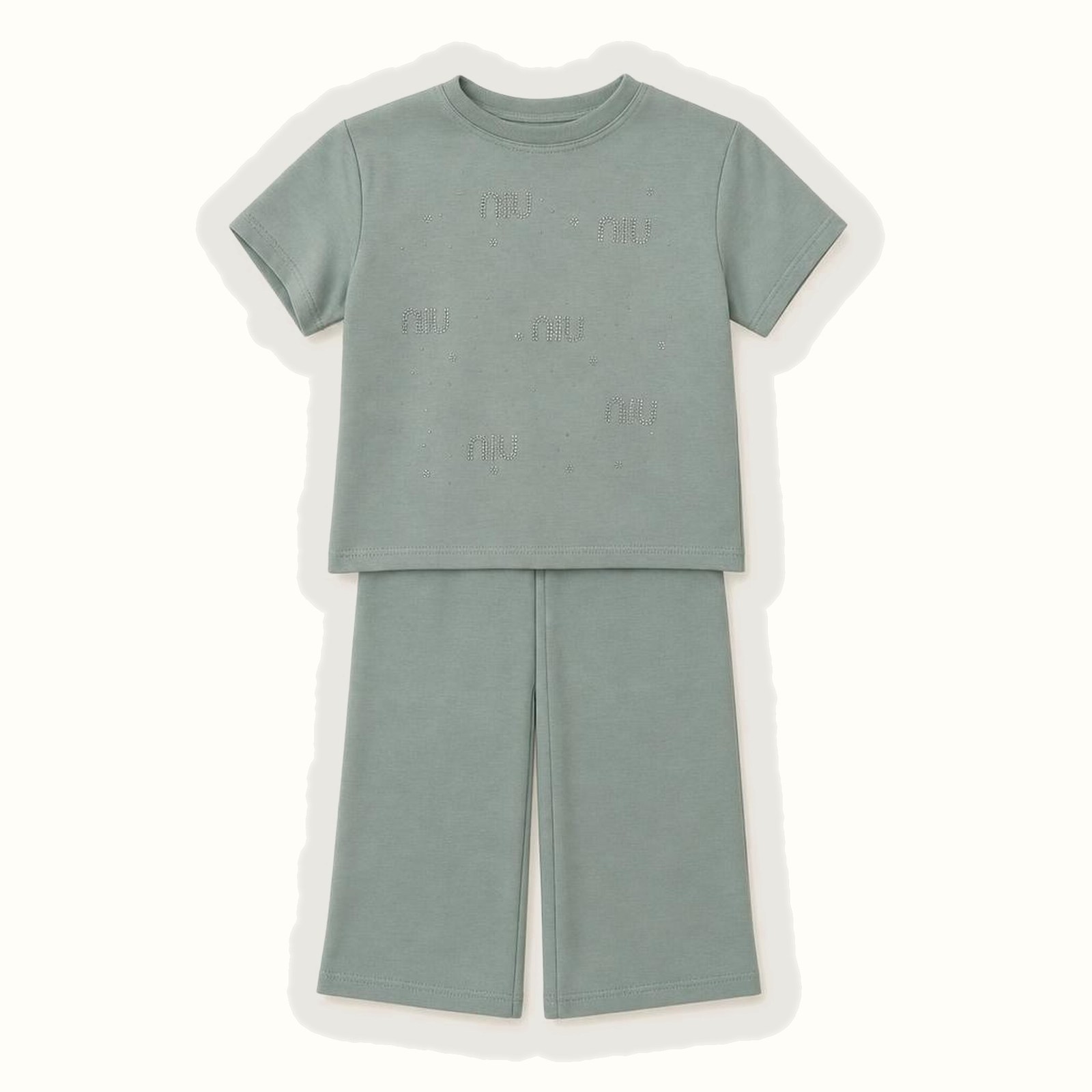 Children's Pink Short Sleeve Set - BX-1156