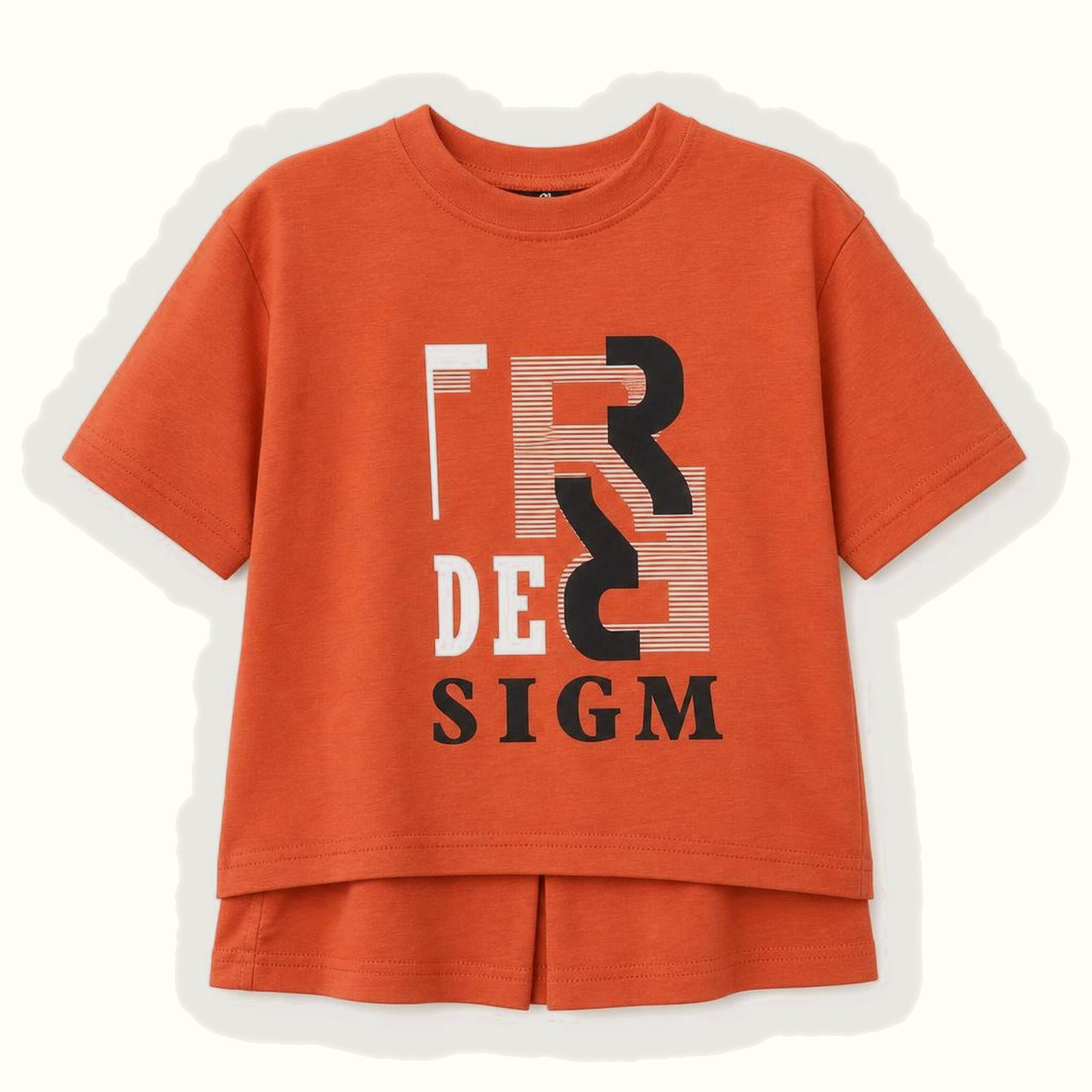 Children's Printed Short Sleeve Set - BX-1121