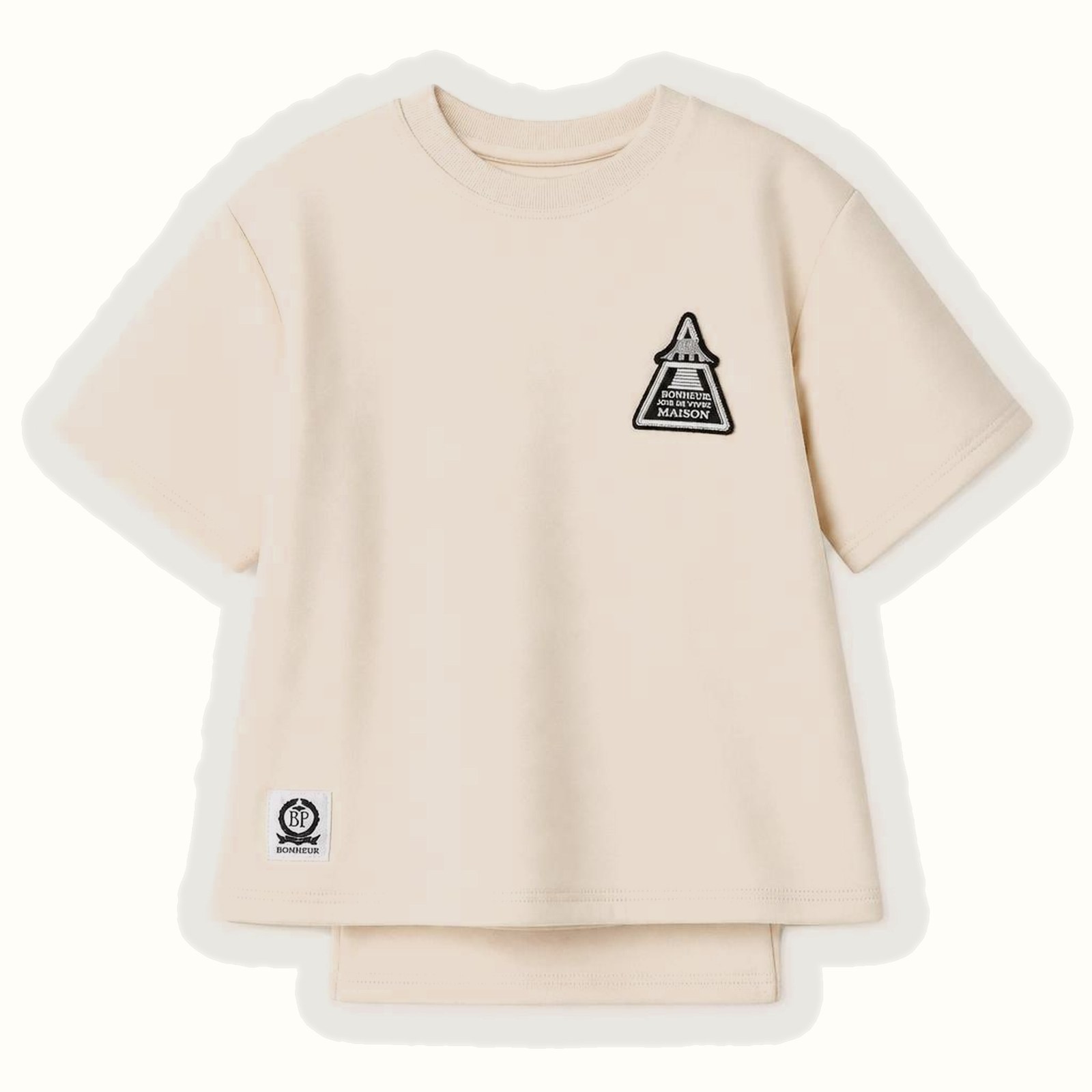 Children's Short Sleeve Set - HK-202607-TRIANGLE-SET