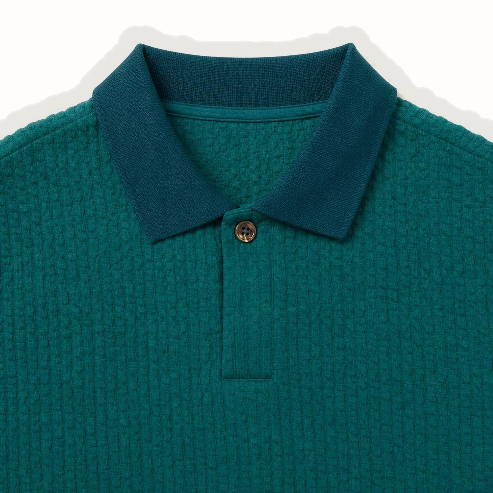 Children's Knitted Short Sleeve Polo Shirt - 5010-4A