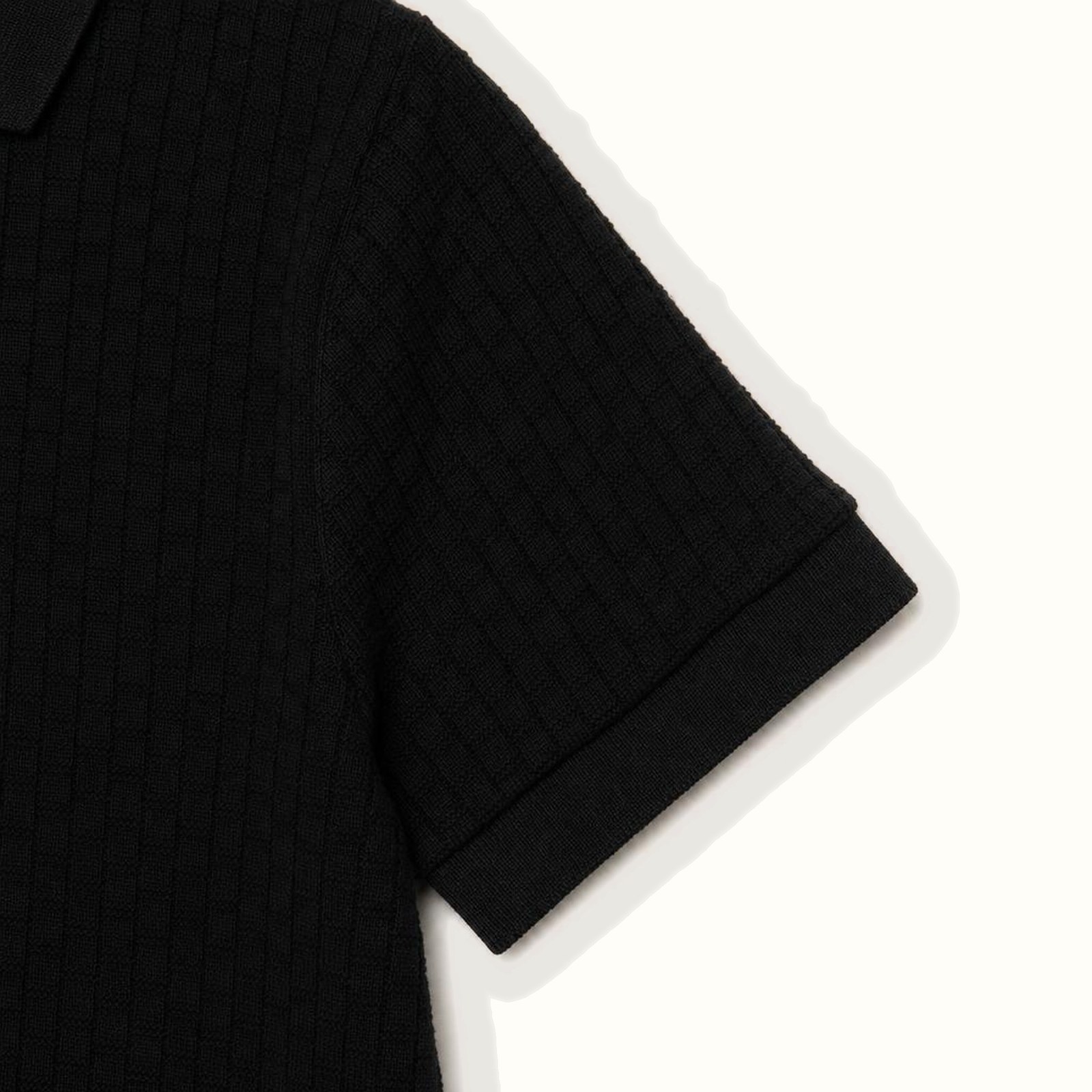Children's Knitted Short Sleeve Polo Shirt - 5010-4A