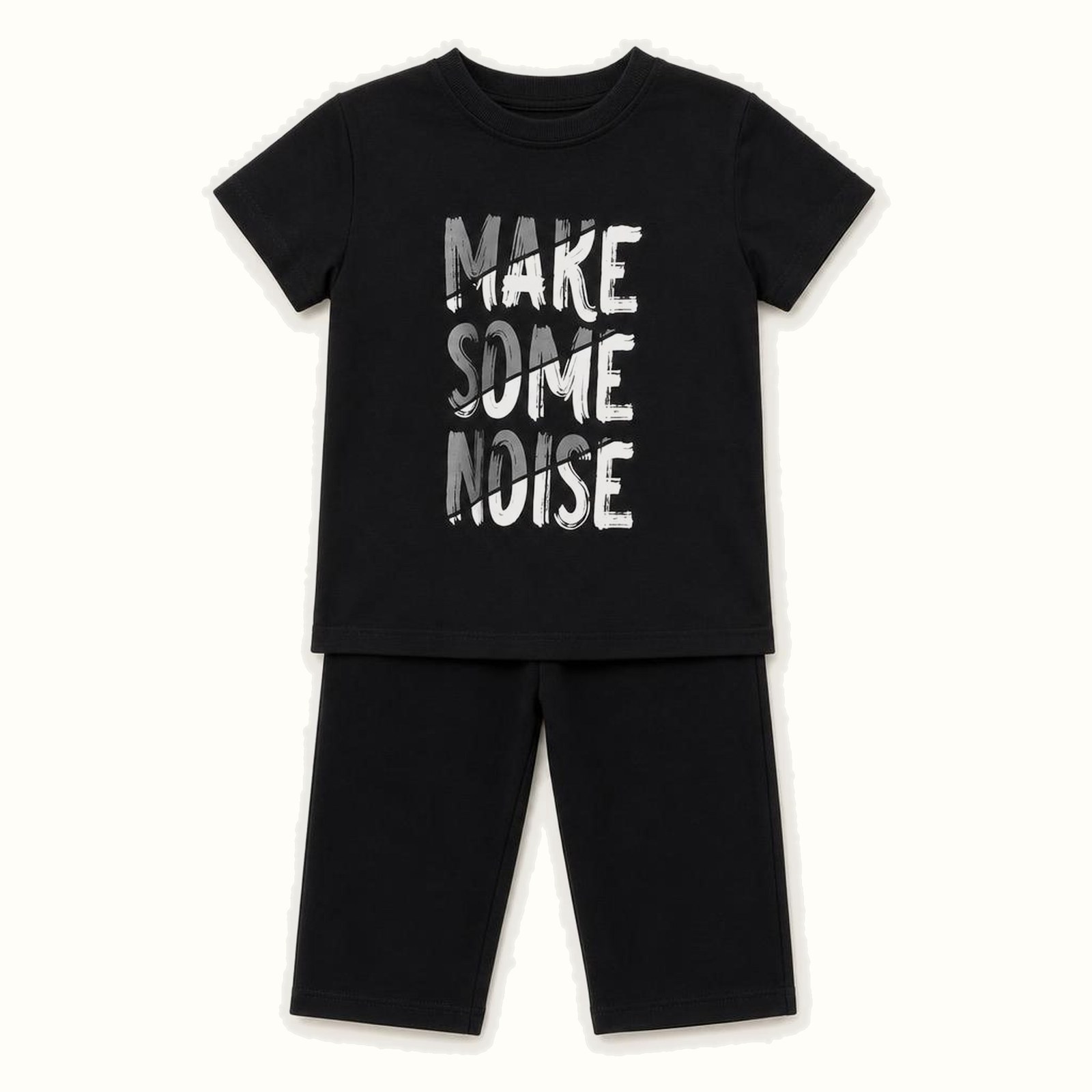 Children's Printed Short Sleeve Set - MO-1122