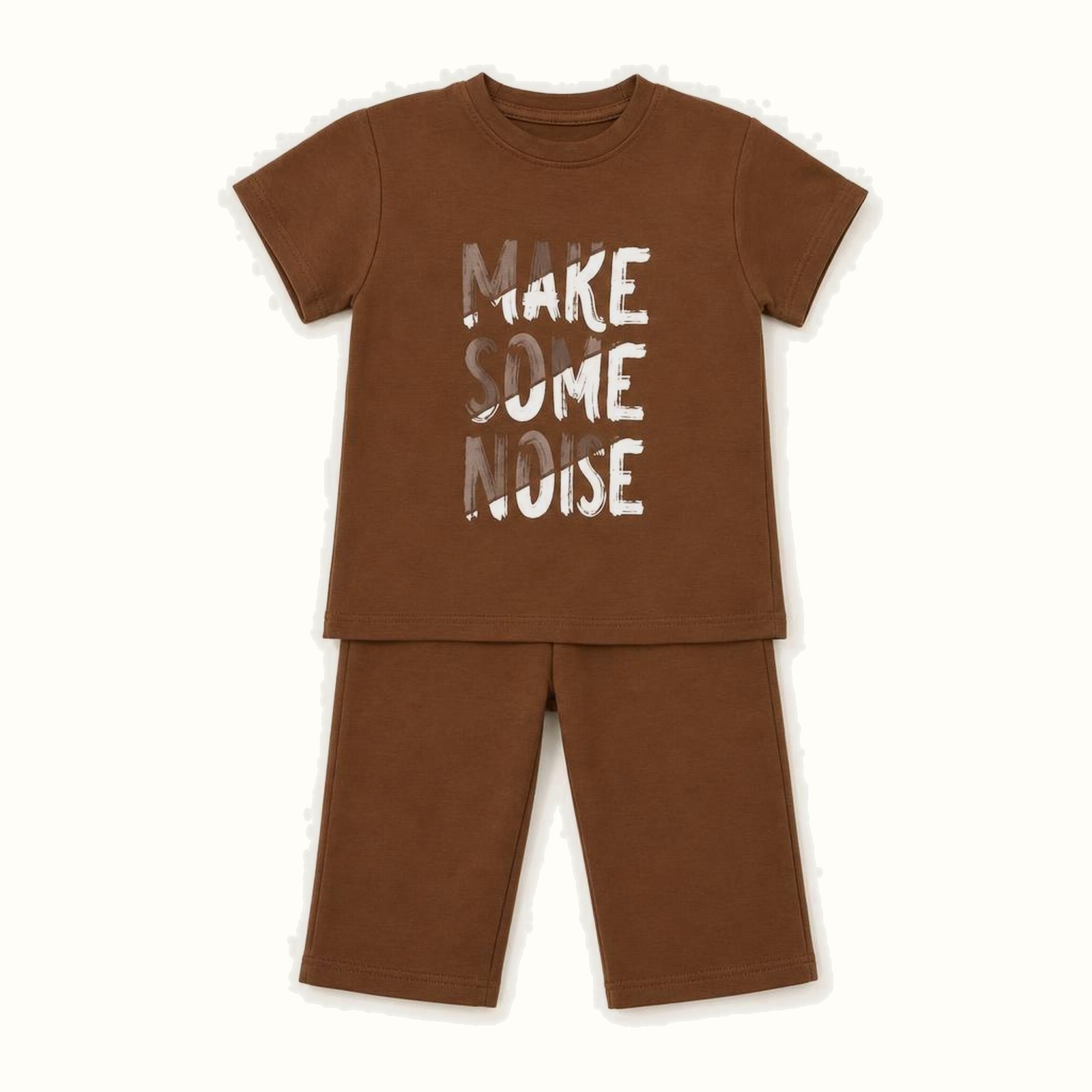 Children's Printed Short Sleeve Set - MO-1122