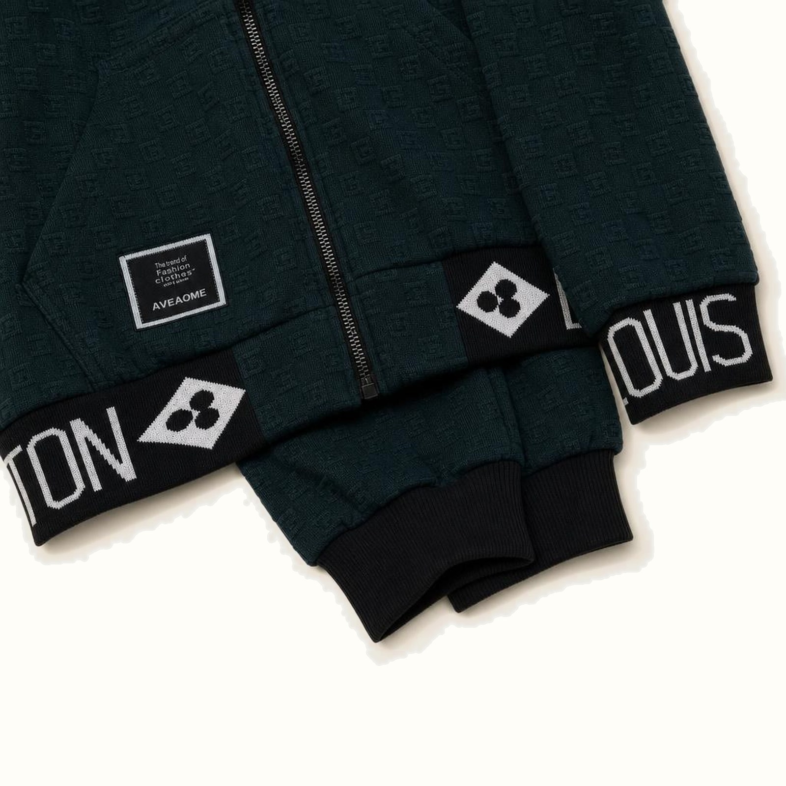 Children's Hooded Zipper Jacket Set - AH-12