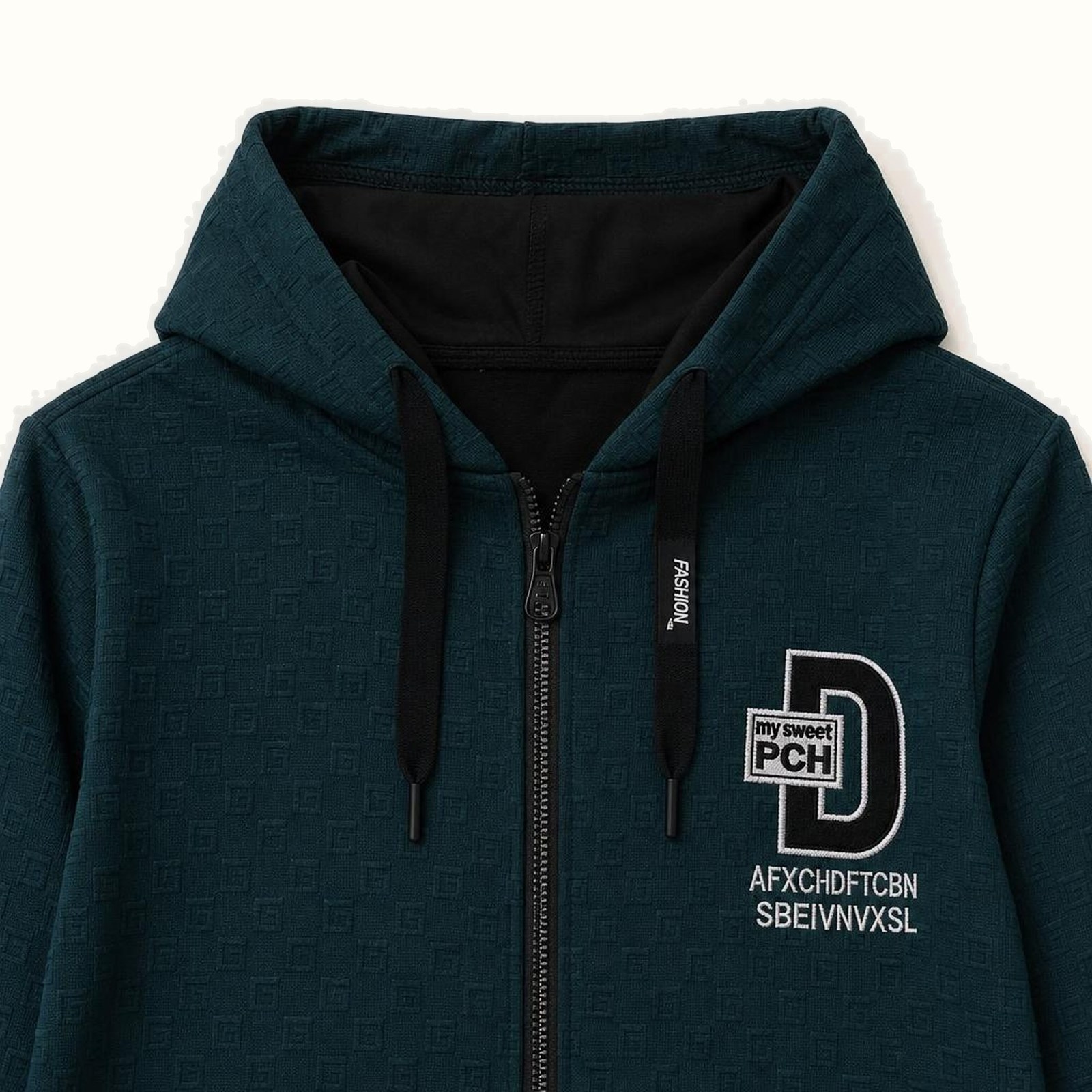 Children's Hooded Zipper Jacket Set - AH-12