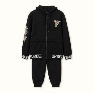 Children's Hooded Zipper Jacket Set - AH-09