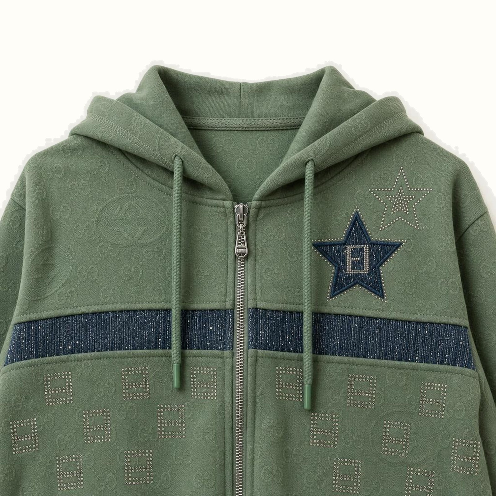 Children's Hooded Zipper Jacket Set - TH-10