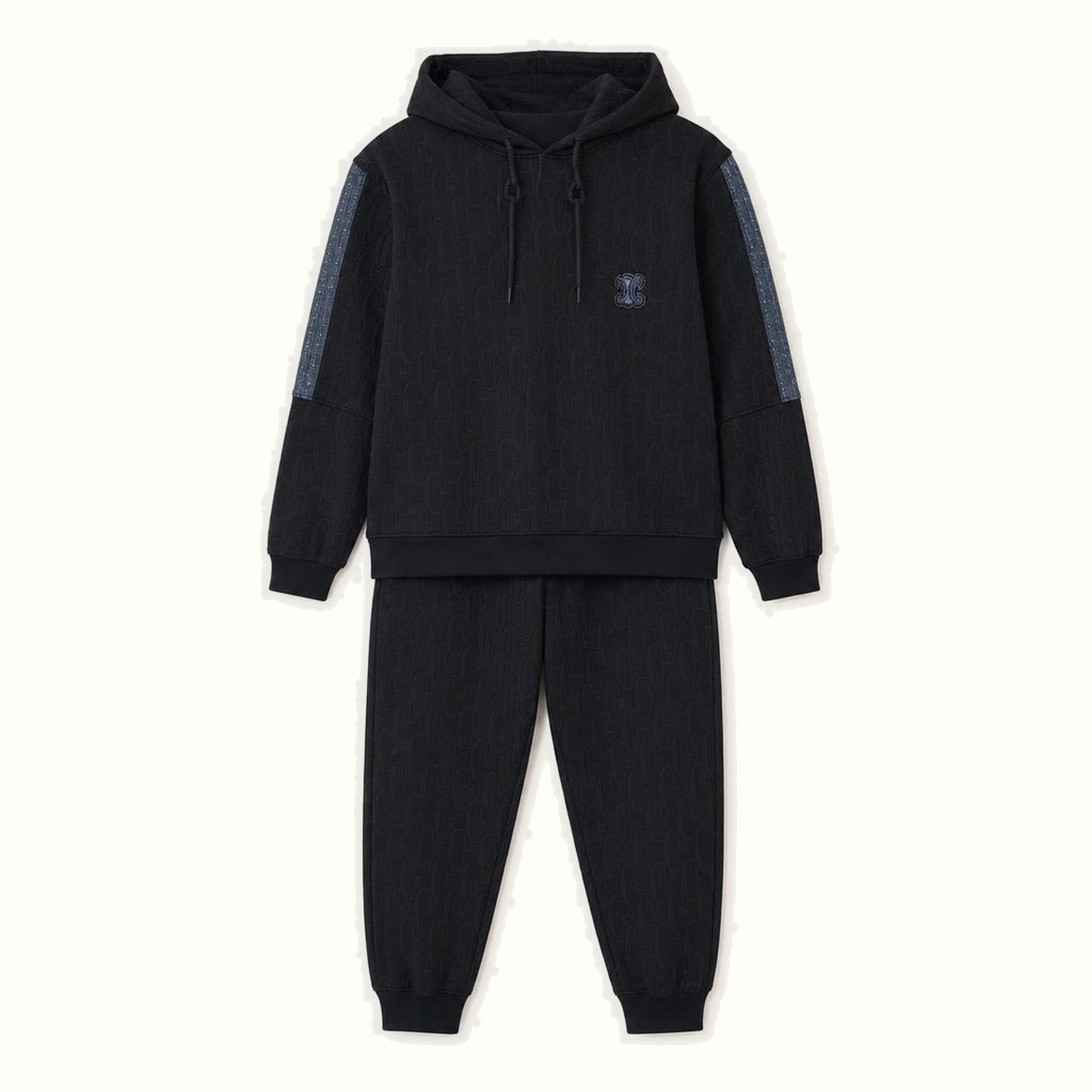Children's Hooded Zipper Jacket Set - TH-04