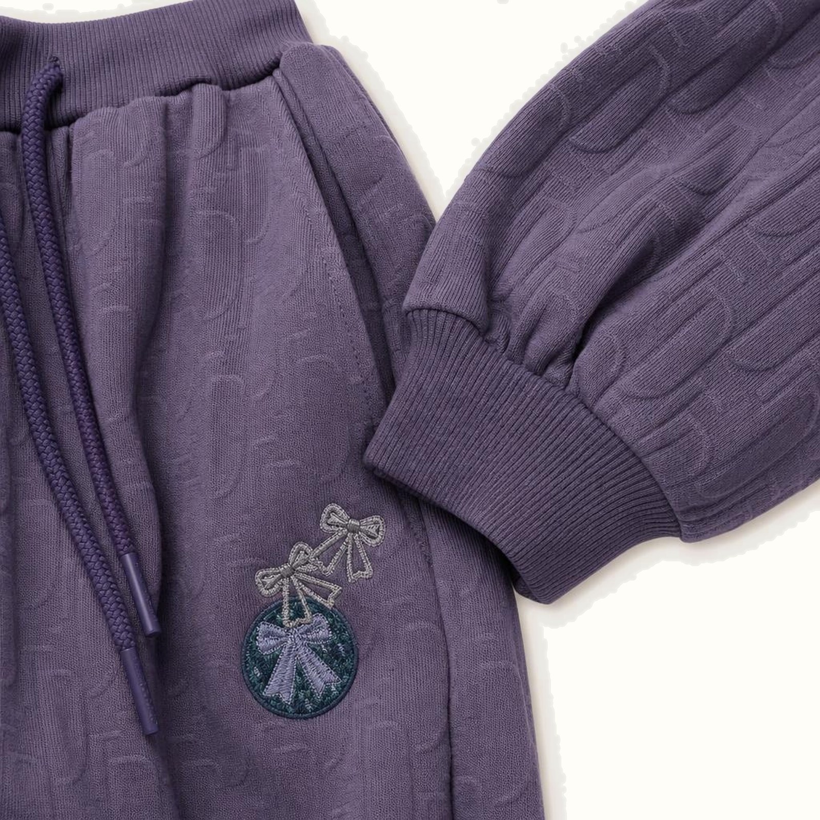 Children's Hooded Zipper Jacket Set - TH-02