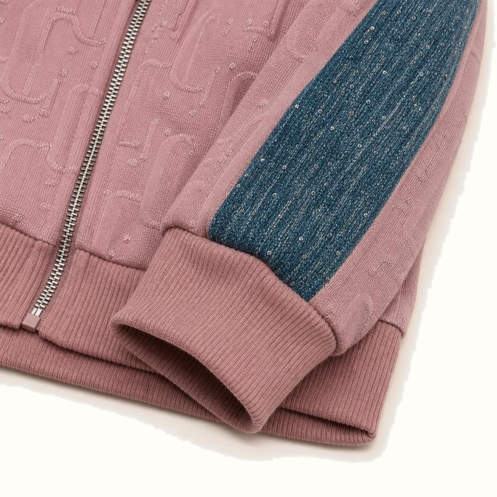 Children's Hooded Zipper Jacket Set - TH-03
