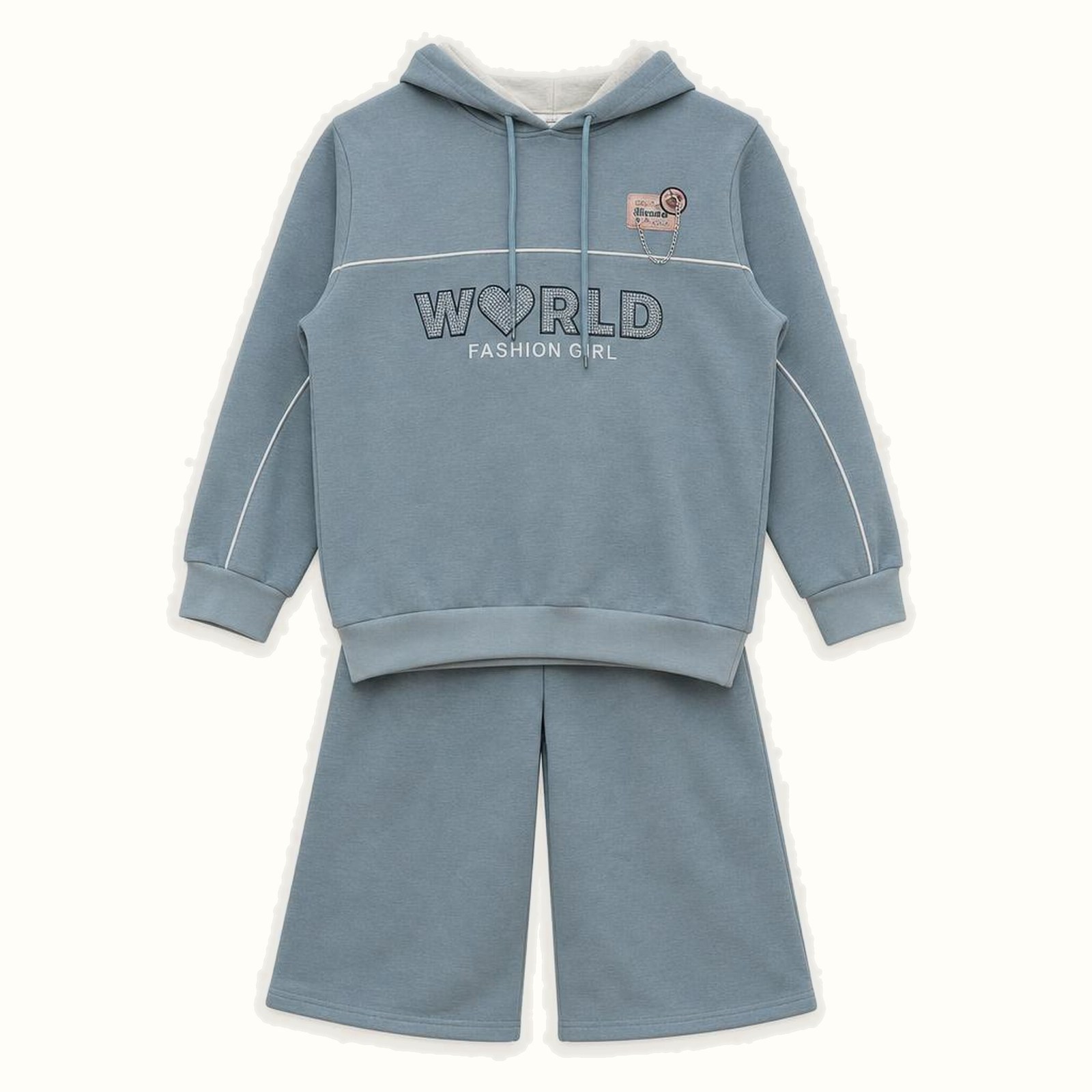 Fashion Girl Hoodie Set - BX-1230D