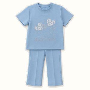 Children's Pink Short Sleeve Set - BX-1176