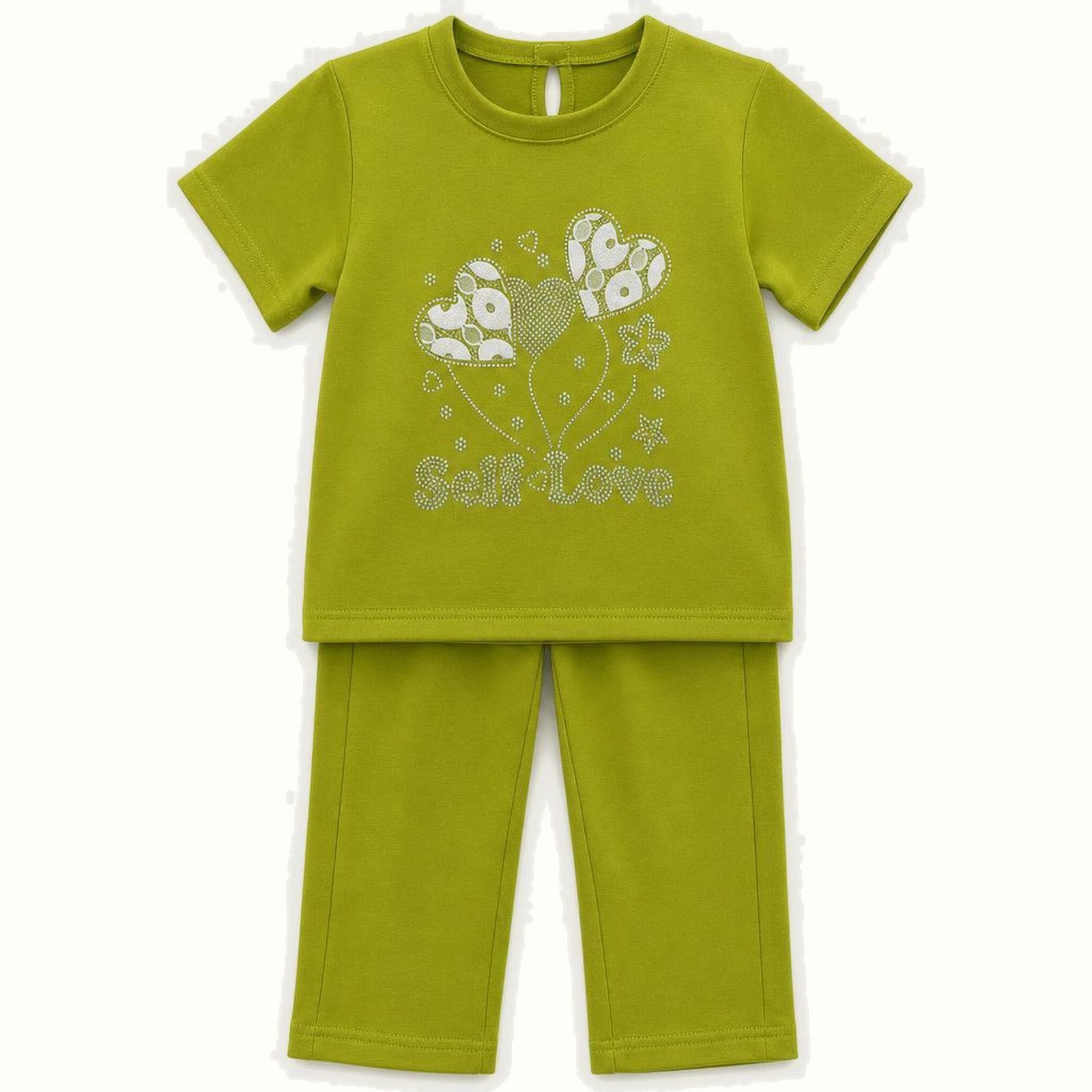 Children's Pink Short Sleeve Set - BX-1176