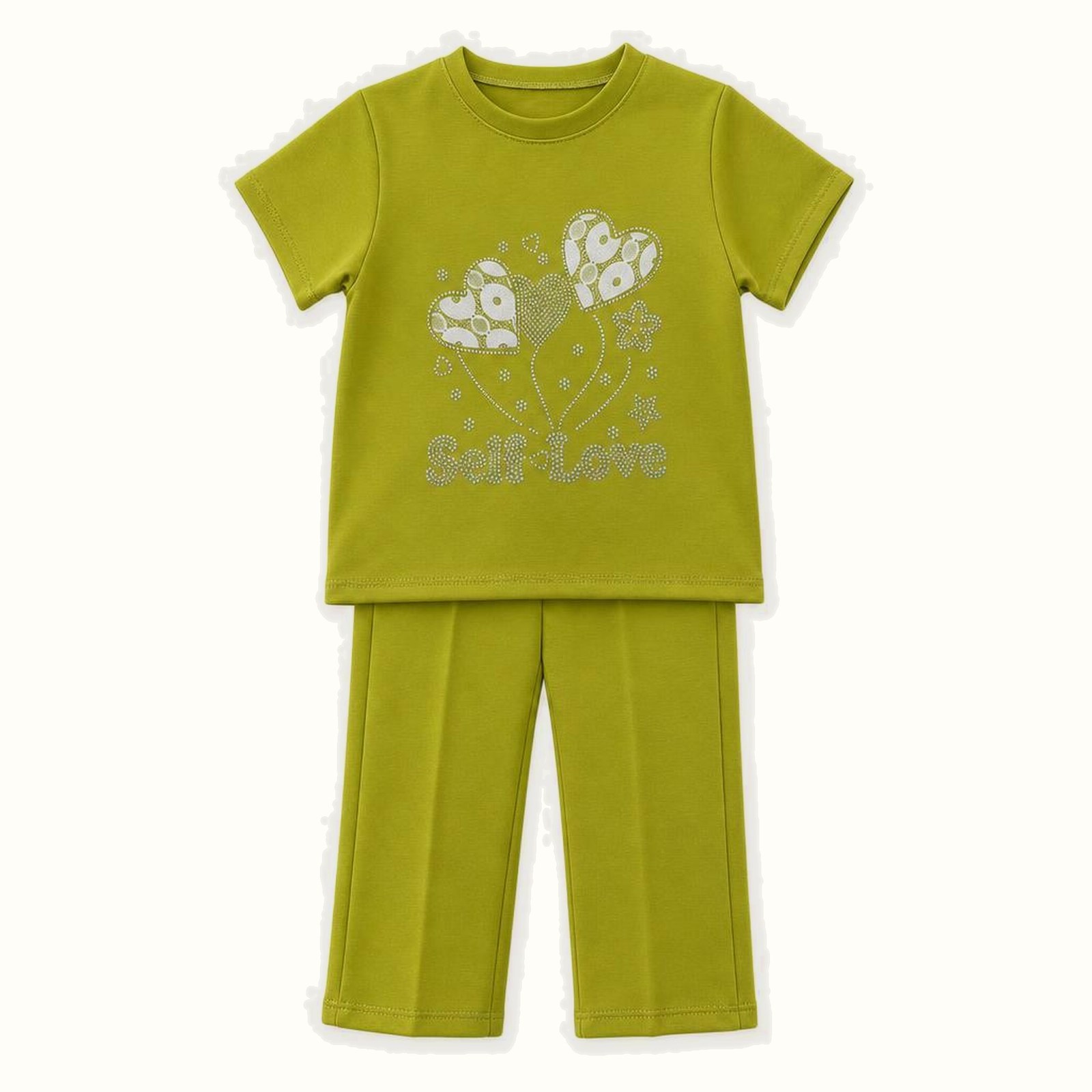 Children's Pink Short Sleeve Set - BX-1176