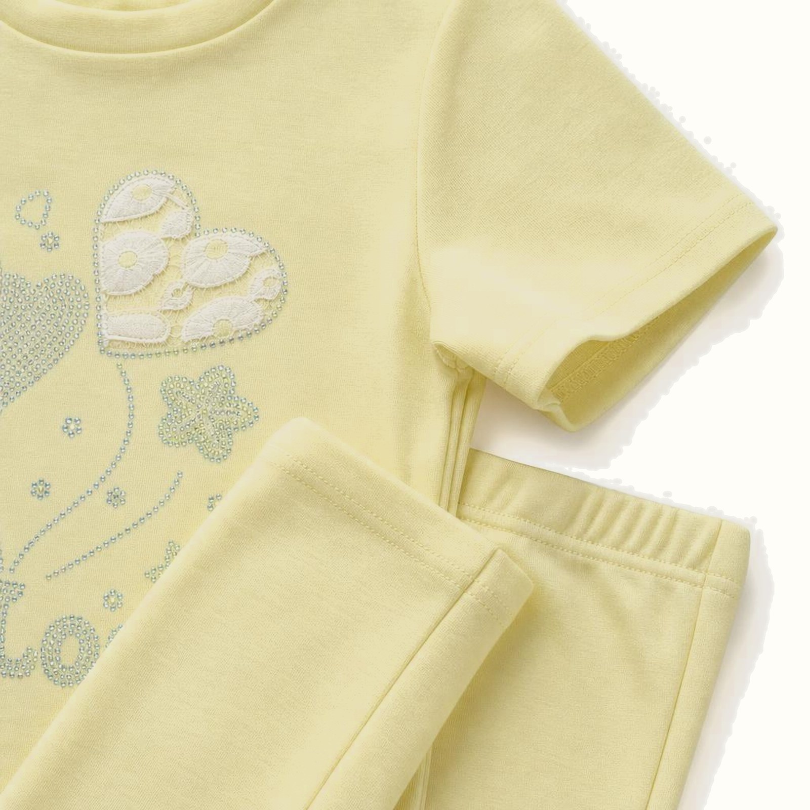 Children's Pink Short Sleeve Set - BX-1176