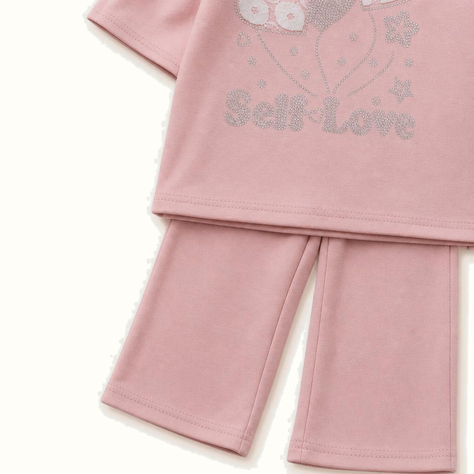 Children's Pink Short Sleeve Set - BX-1176