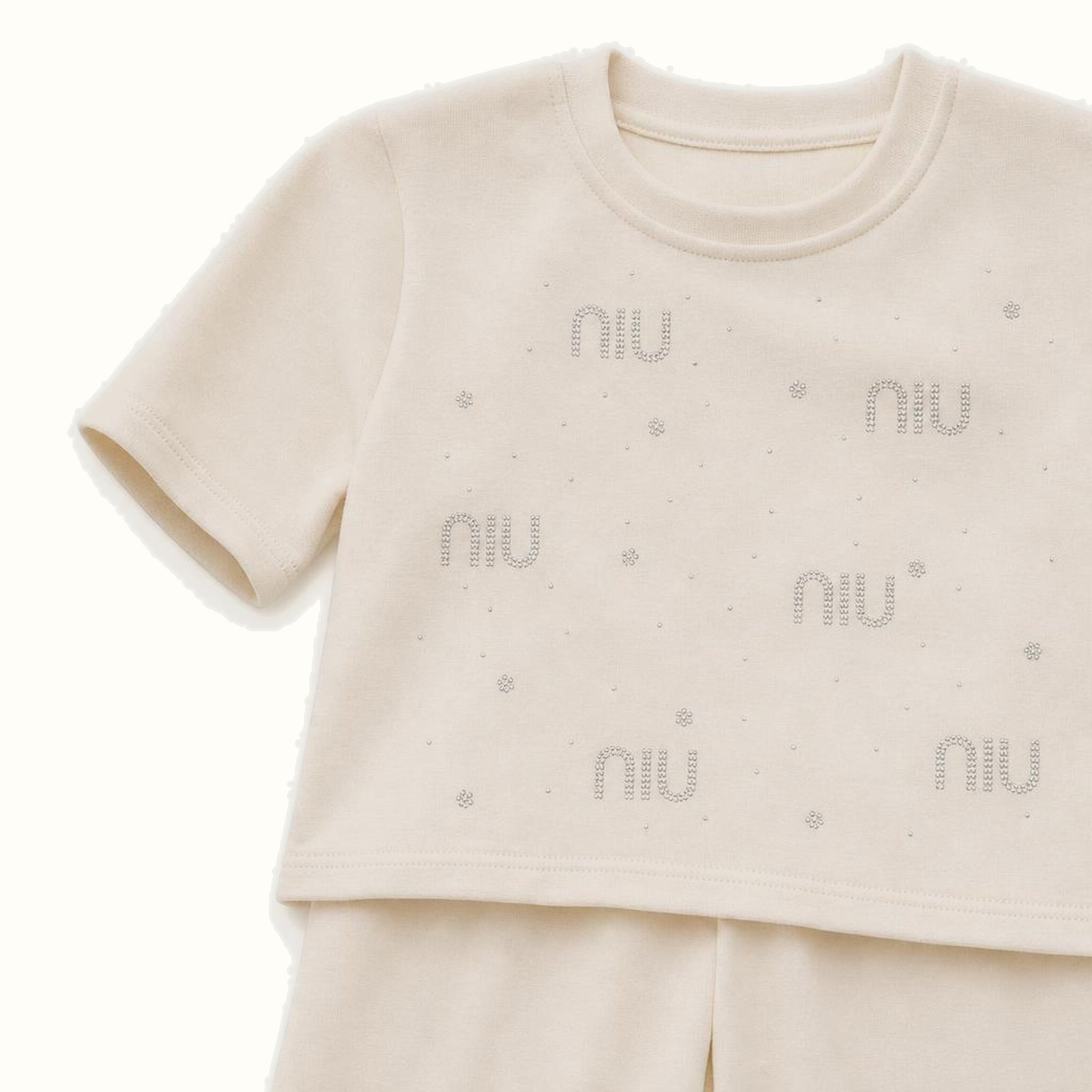 Children's Pink Short Sleeve Set - BX-1156