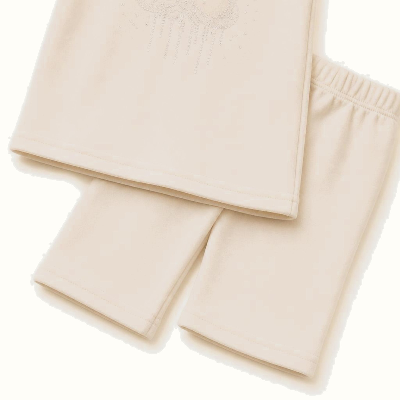 Butterfly Embroidered Short Sleeve Set - BX-1162