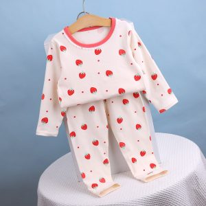 Gold Velvet Lycra Suit 90-120 (Seamless)