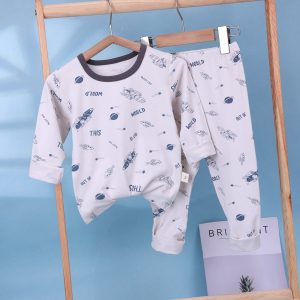 Gold Velvet Lycra Suit 90-120 (Seamless)