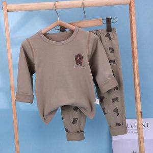 Gold Velvet Lycra Suit 90-120 (Seamless)