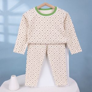 Gold Velvet Lycra Suit 90-120 (Seamless)