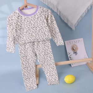 Gold Velvet Lycra Suit 90-120 (Seamless)