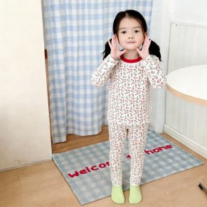 Gold Velvet Lycra Suit 90-120 (Seamless)