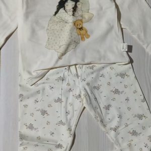Gold Velvet Lycra Suit 90-120 (Seamless)