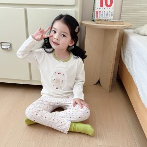 Gold Velvet Lycra Suit 90-120 (Seamless)