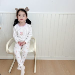 Gold Velvet Lycra Suit 90-120 (Seamless)