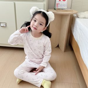 Gold Velvet Lycra Suit 90-120 (Seamless)