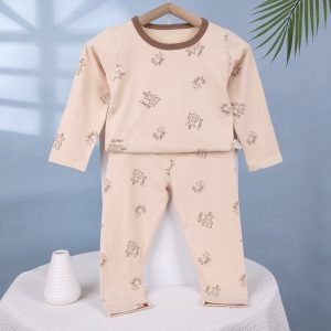 Gold velvet Lycra suit 130-160 (seamless)