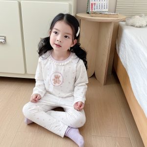 Gold velvet Lycra suit 110-140 (seamless)