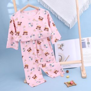 Icelandic cotton air conditioning suit (eight-quarter sleeves) 170180