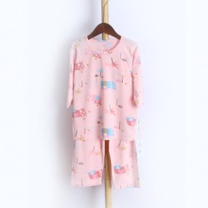Icelandic cotton air conditioning suit (eight-quarter sleeves) 170180