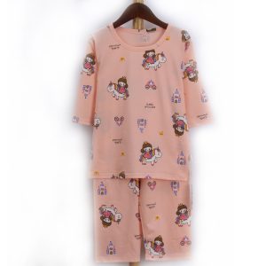 Ice porcelain cotton air-conditioning suit (eight-quarter sleeves) 130-160