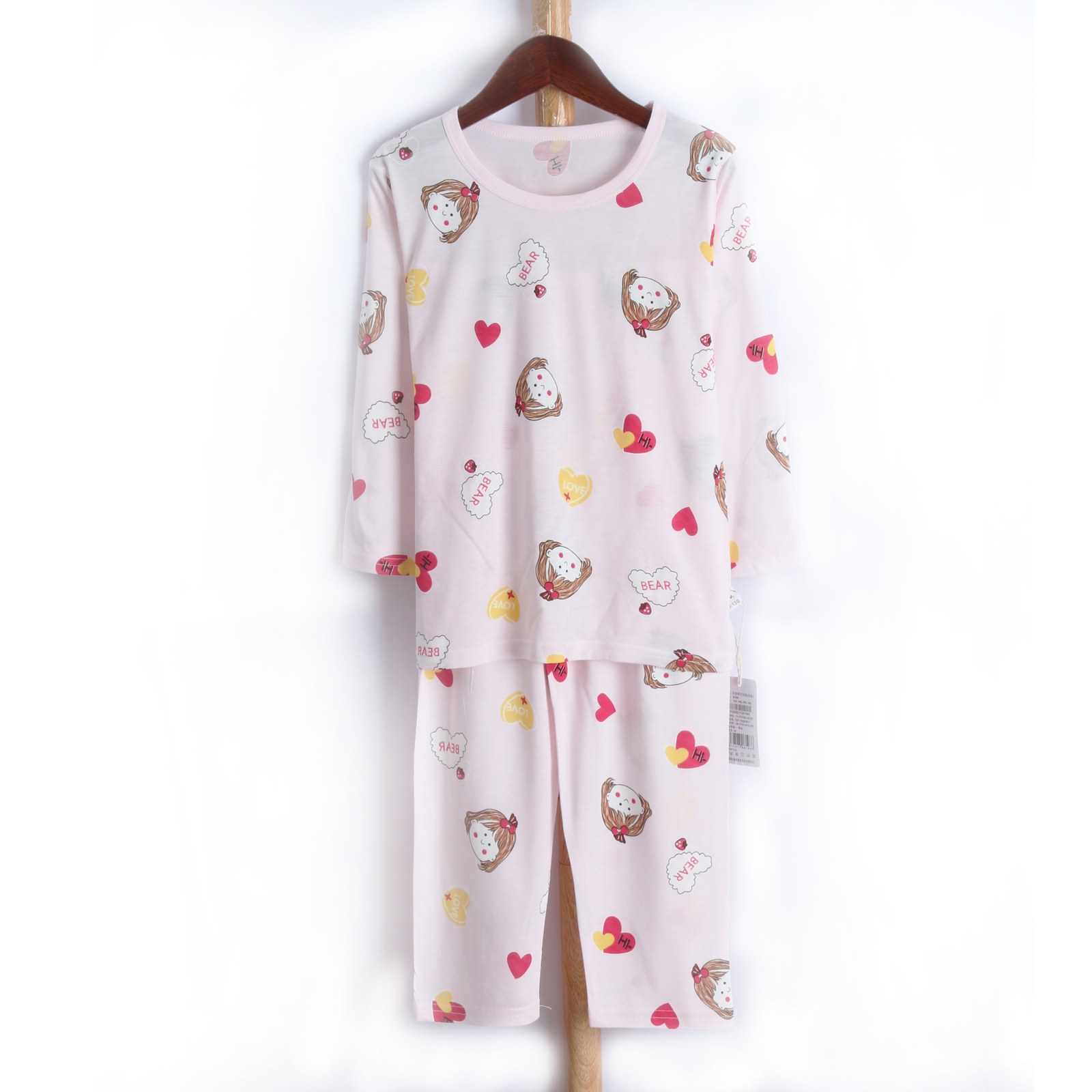 Ice porcelain cotton air-conditioning suit (eight-quarter sleeves) 90-120